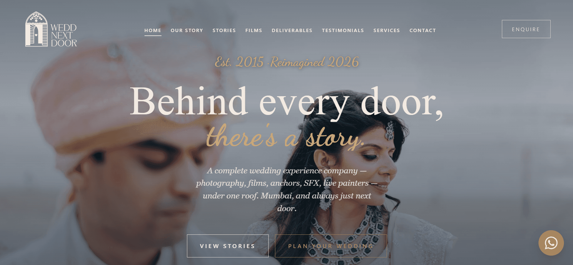 Screenshot of Wedd Next Door